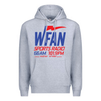Heather Grey wfan sports radio new york Premium Hoodie - lanVoArt