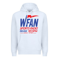 White wfan sports radio new york Premium Hoodie - lanVoArt