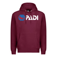 Burgundy padi Premium Hoodie - lanVoArt