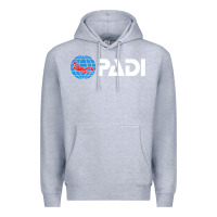 Heather Grey padi Premium Hoodie - lanVoArt