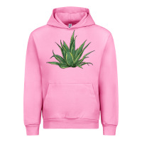 Fuchsia Pink cactus Urban Hoodie - BarkalooDesign