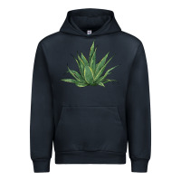 Navy cactus Urban Hoodie - BarkalooDesign