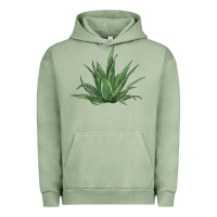 Pigment Oil Green cactus Urban Hoodie - BarkalooDesign