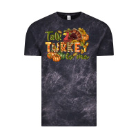 Cloud Black Talk turkey to me Thanksgiving p Vintage Tee - NancyCooperArtShop