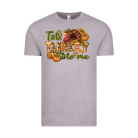 Vintage Zinc Talk turkey to me Thanksgiving p Vintage Tee - NancyCooperArtShop