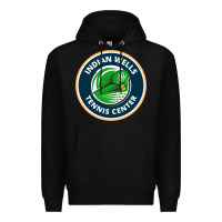 Black indian wells tennis center Premium Hoodie - lanVoArt
