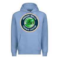 Colony Blue indian wells tennis center Premium Hoodie - lanVoArt