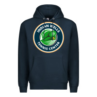 Navy indian wells tennis center Premium Hoodie - lanVoArt