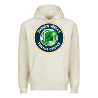 Oatmeal Heather indian wells tennis center Premium Hoodie - lanVoArt