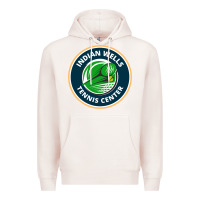 Pale Pink indian wells tennis center Premium Hoodie - lanVoArt