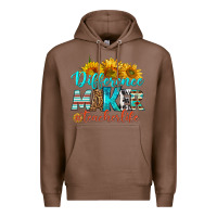 Chestnut difference maker teacher life Premium Hoodie - BundleAndBundleShop