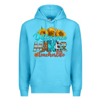 Ocean Blue difference maker teacher life Premium Hoodie - BundleAndBundleShop