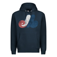 Navy montreal expos Premium Hoodie - lanVoArt