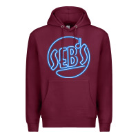 Burgundy seb's   la la land Premium Hoodie - lanVoArt