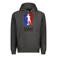 Charcoal Heather girls academy league Premium Hoodie - lanVoArt