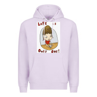 Lilac life is only one Premium Hoodie - lanVoArt