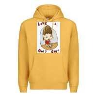 Mustard life is only one Premium Hoodie - lanVoArt