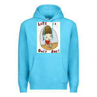 Ocean Blue life is only one Premium Hoodie - lanVoArt