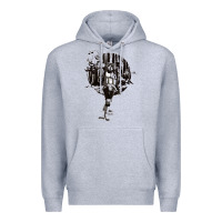 Heather Grey scout trooper Premium Hoodie - lanVoArt