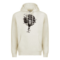 Oatmeal Heather scout trooper Premium Hoodie - lanVoArt