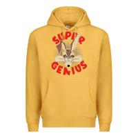 Mustard coyote super genius  1 Premium Hoodie - lanVoArt