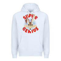 White coyote super genius  1 Premium Hoodie - lanVoArt