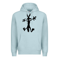 Blue Mist coyote's hole 2 Premium Hoodie - lanVoArt