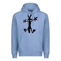 Colony Blue coyote's hole 2 Premium Hoodie - lanVoArt