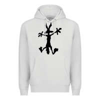 Dove Grey coyote's hole 2 Premium Hoodie - lanVoArt