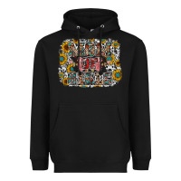 Black mom of girls Heavyweight Hoodie - RacoonDesign