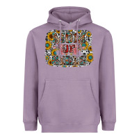 Lavender mom of girls Heavyweight Hoodie - RacoonDesign