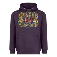 Plum mom of girls Heavyweight Hoodie - RacoonDesign