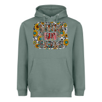 Sage mom of girls Heavyweight Hoodie - RacoonDesign