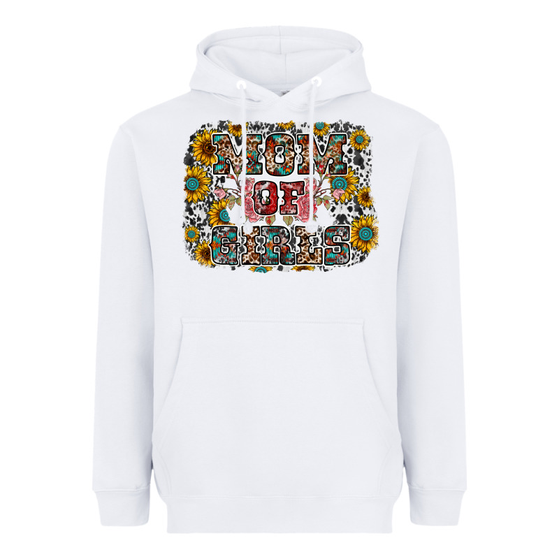 Mom Of Girls Heavyweight Hoodie by RacoonDesign | Teevron