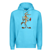 Ocean Blue danger coyote's hole Premium Hoodie - lanVoArt