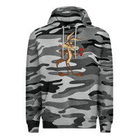 Slate Camo danger coyote's hole Premium Hoodie - lanVoArt