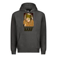 Charcoal Heather spaceballs   barf Premium Hoodie - lanVoArt