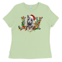 Matcha Russian Blue Cat Joy Ladies Tee - LillyAllenDesigns
