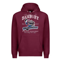 Burgundy property of danbury trashers Premium Hoodie - lanVoArt