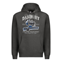 Charcoal Heather property of danbury trashers Premium Hoodie - lanVoArt