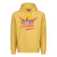 Antique Gold praise the sun Premium Hoodie - lanVoArt