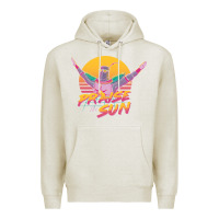 Oatmeal Heather praise the sun Premium Hoodie - lanVoArt