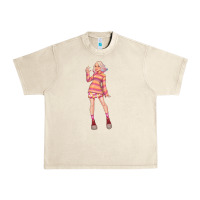 Sandshell colorful girl Urban Heavy Tee - TumblerDesignByShophia