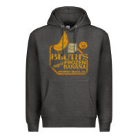 Charcoal Heather retro distressed bluth's banana stand Premium Hoodie - lanVoArt
