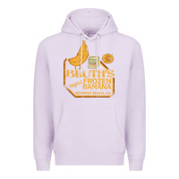 Lilac retro distressed bluth's banana stand Premium Hoodie - lanVoArt