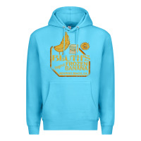 Ocean Blue retro distressed bluth's banana stand Premium Hoodie - lanVoArt