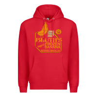 Red retro distressed bluth's banana stand Premium Hoodie - lanVoArt