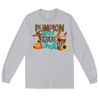 Moon Dust pumpkin spice and jesus christ Long Sleeve Tee - CowGirlArtShop