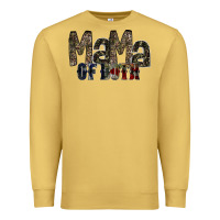 Antique Gold mama of both Premium Sweatshirt - RacoonDesign