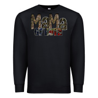 Black mama of both Premium Sweatshirt - RacoonDesign